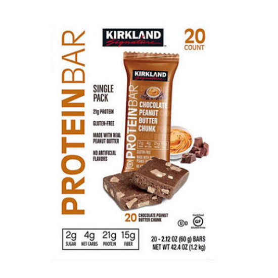 프로틴바 초콜릿 피넛버터 정크 20개입 1.2kg