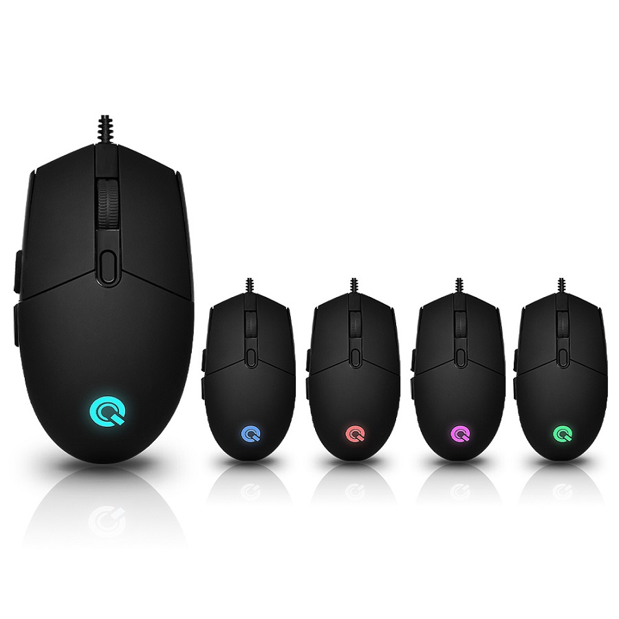 QSENN GP-M500 LED 블랙 USB_이미지