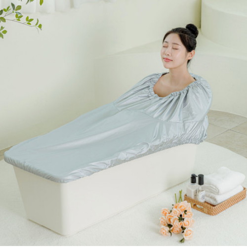 그린센스 이동식 반신욕조 사우나커버