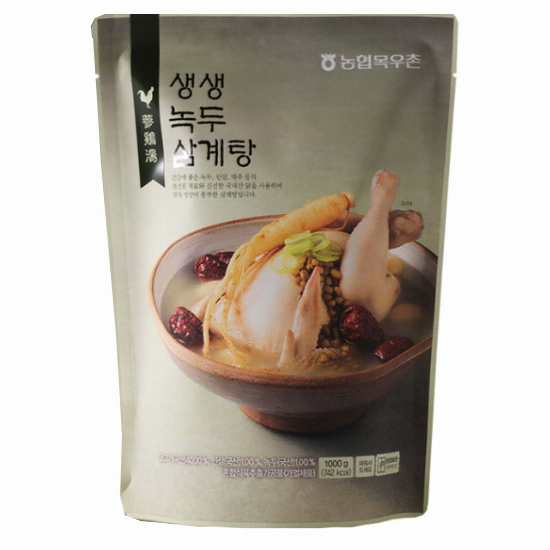 생생 녹두 삼계탕 1kg
