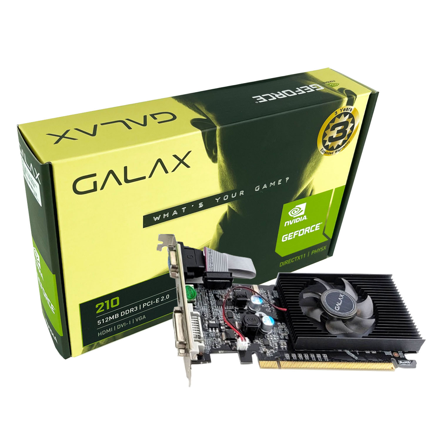 지포스 G210 PLUS D3 512MB LP