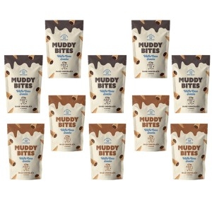 머디바이츠 초코 와플콘 밀크 다크 66g 5+5 10팩