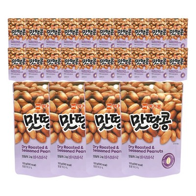 머거본 맛땅콩 100g (24개)_이미지