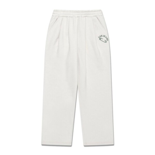 LEE Kids 자수 기모 와이드핏 팬츠 아이보리 LK2404JP70 IV