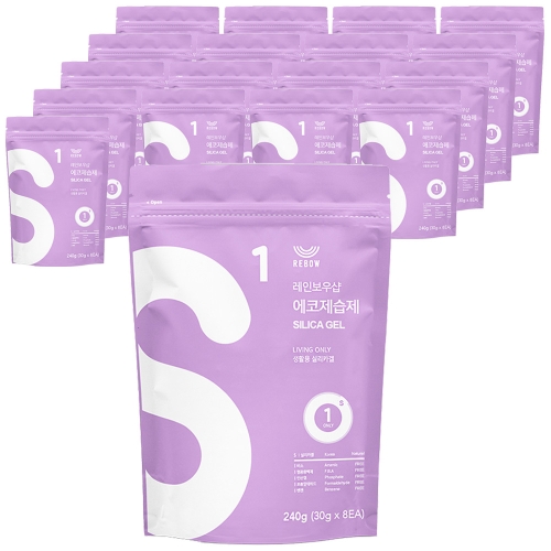 성신상사 레인보우샵 에코제습제 생활용 240g (18개)_이미지