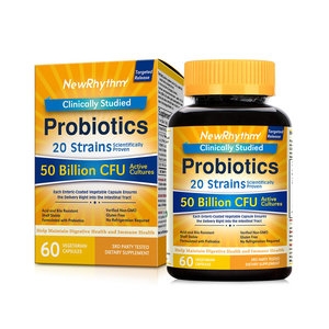 NewRhythm 프로바이오틱스 유산균 500억 CFU 60캡슐_이미지
