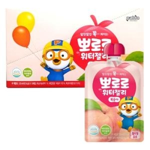 팔도 뽀로로 워터젤리 복숭아 120ml (50개)_이미지