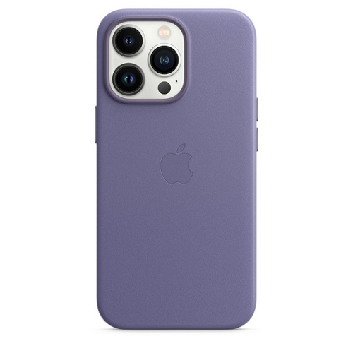APPLE 아이폰13 프로 맥스 맥세이프 가죽 케이스 (정품)_이미지