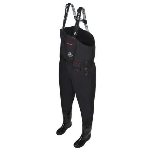 키다리슈즈 시그니처 블랙 가슴장화