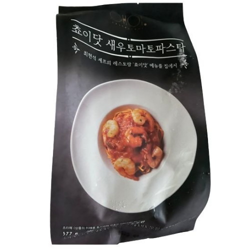 위플이앤디 쵸이닷 최현석 새우 토마토 파스타 377g이미지입니다. 누르면 해당 게시물로 새창이동합니다.