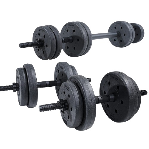 이고진 무게조절 블랙 조립 덤벨 세트 (22kg)