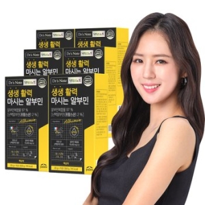 닥터스노트 생생 활력 마시는 알부민 20g 15포 (6개)_이미지