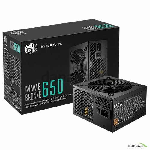 쿨러마스터 MWE 650 80PLUS브론즈 프리볼트_이미지