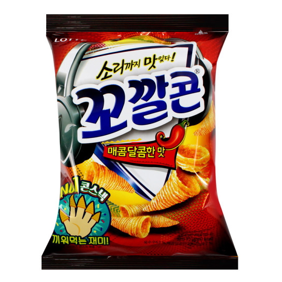롯데웰푸드 꼬깔콘 매콤달콤한맛 67g (6개)_이미지