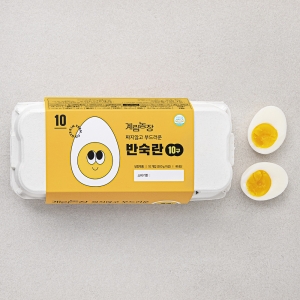 계림농장 짜지않고 부드러운 반숙란 10구 (1개)_이미지