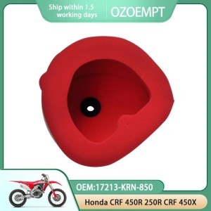 혼다 OZOEMPT 듀얼 레이어 폼 오토바이 에어 필터 CRF 450R 250R CRF 450X 250X 에 적용 OEM 172..