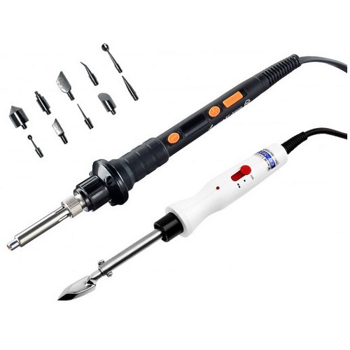 엑소 3D 수정용 인두기 EF-503D SET + 다리미형 인두기 EXF-3022_이미지