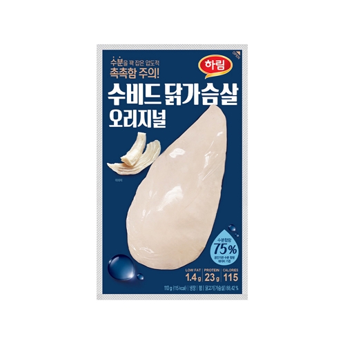 하림 수비드 닭가슴살 오리지널 110g (7개)