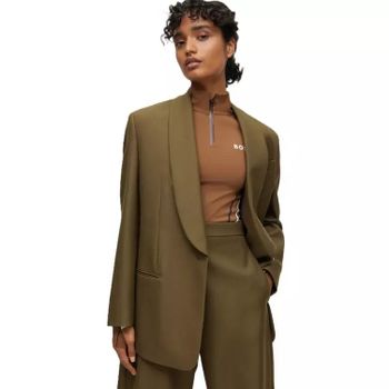 보스 여성 자켓 그린 Boss Womens Jigago Alica Formal Jacket Green 50043415 14622.._이미지