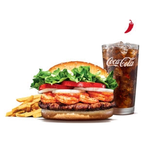 버거킹 버거킹 통새우와퍼 세트