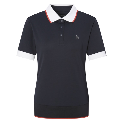 헤지스골프 패턴 반팔폴로티셔츠 HWTS5B312N3