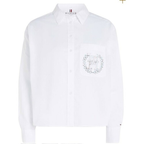 타미힐피거 박시 셔츠 WW0WW41401 YCF_이미지