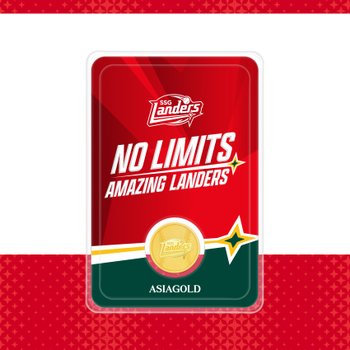 아시아골드 SSG 랜더스 야구공 골드바 골드코인 1.875g