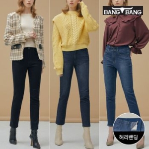 여성 스트레치 밴딩 데님 1+1 35166599