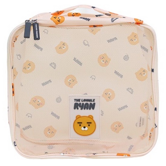 퍼니디 X 카카오프렌즈 여행용 블록 파우치 M (라이언)