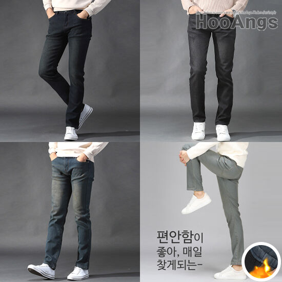 기모본딩 스판 청바지 JBCP3368