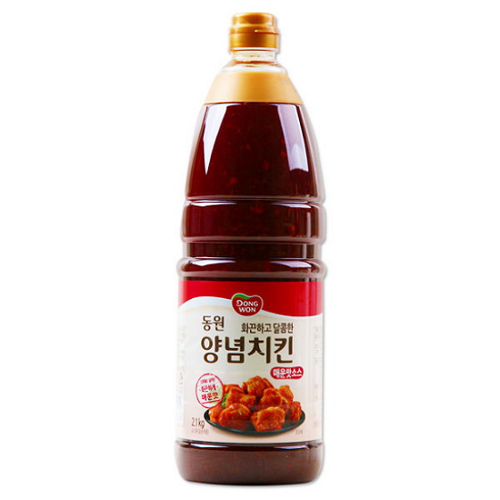 동원F&B 양념치킨 매운맛소스 2.1kg이미지입니다. 누르면 해당 게시물로 새창이동합니다.