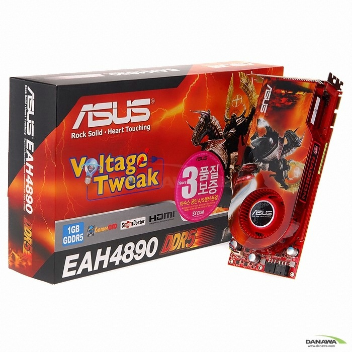 ASUS 라데온 HD 4890 EAH4890 D5 1GB_이미지