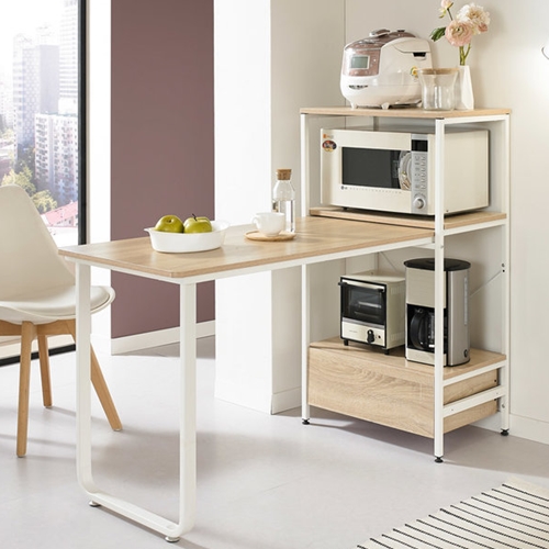 프리메이드 다나 확장형 식탁 겸용 렌지대_이미지