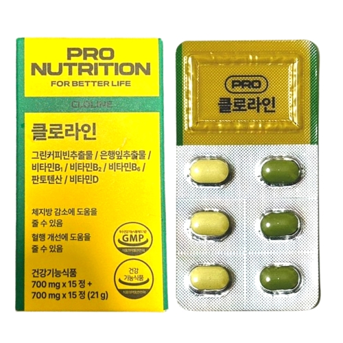 노바렉스 프로뉴트리션 클로라인 30정 (1개)