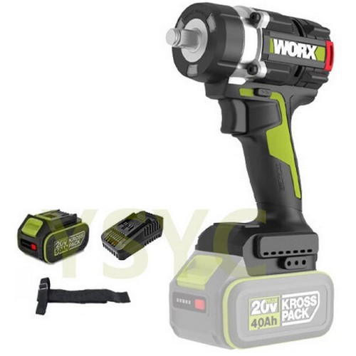 웍스 WU270 해외구매 (5.0Ah, 배터리 1개)