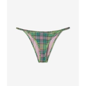 GANNI 플레이드 체크 바텀 비키니 멀티컬러 A4682759