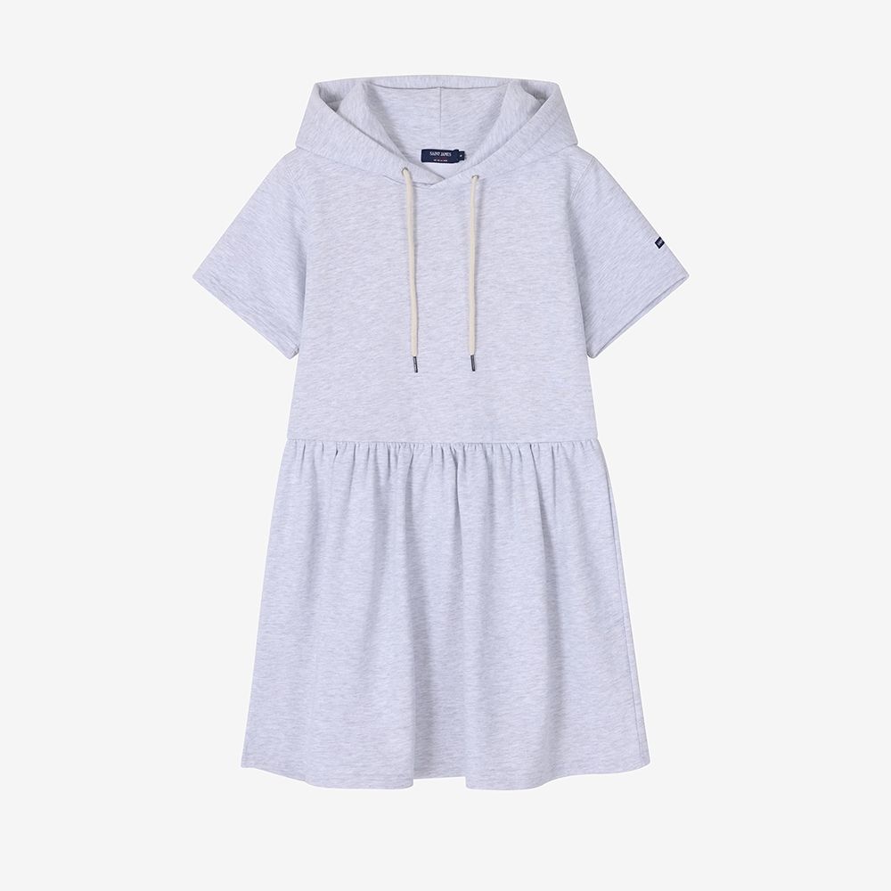 세인트제임스 Bon Bon Hoodie Dress LGY ASJF261KR34-LGY_이미지