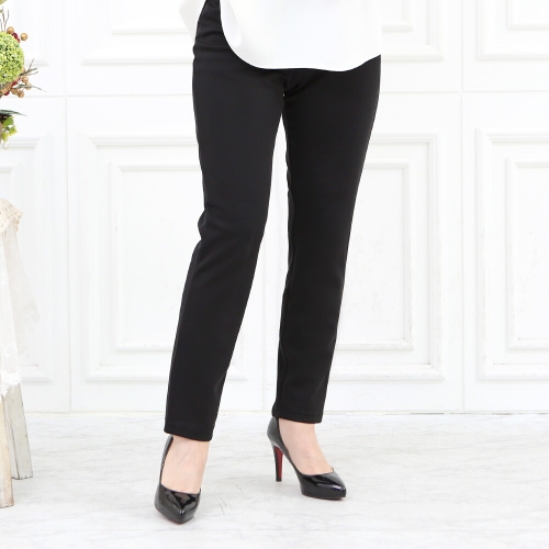 모슬린 엄마옷 편한밴딩 일자 바지 RTY613419 중년여성/50대/60대/70대/마담/빅사이즈/할머니옷/여자_이미지