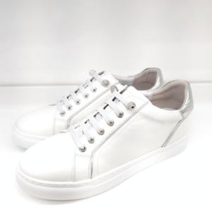  엘칸토 여성 메탈 컬러 포인트 스니커즈 4cm LCWS98U24C10