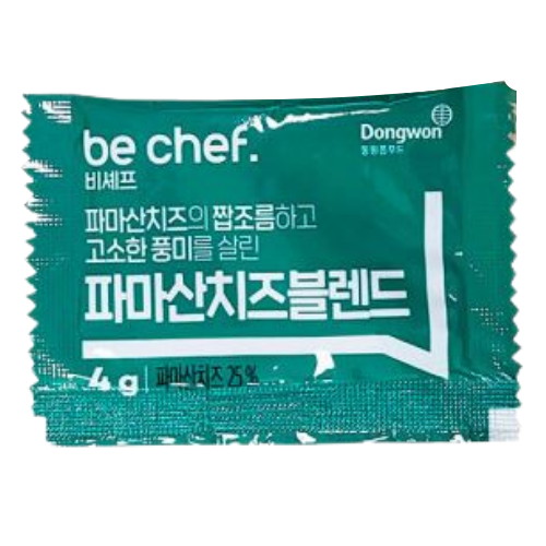 동원홈푸드 비셰프 파마산 치즈블랜드 4g (500개)_이미지