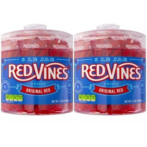 [불명] Red Vines Original Red Twists 레드 바인 오리지날 트위스트 젤리 캔디 2.26kg 2팩_이미지