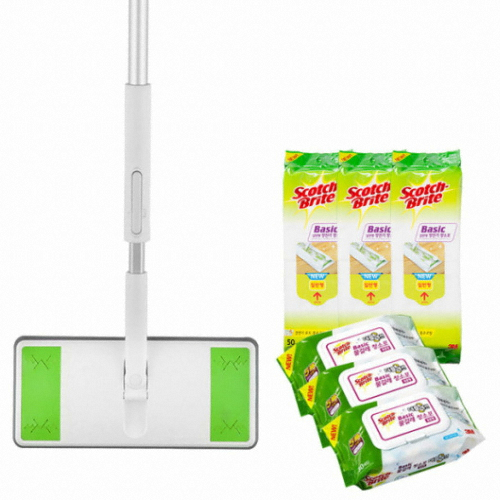 3M 스카치브라이트 올터치 막대걸레 표준형 (+정전기150매, 물걸레90매)_이미지