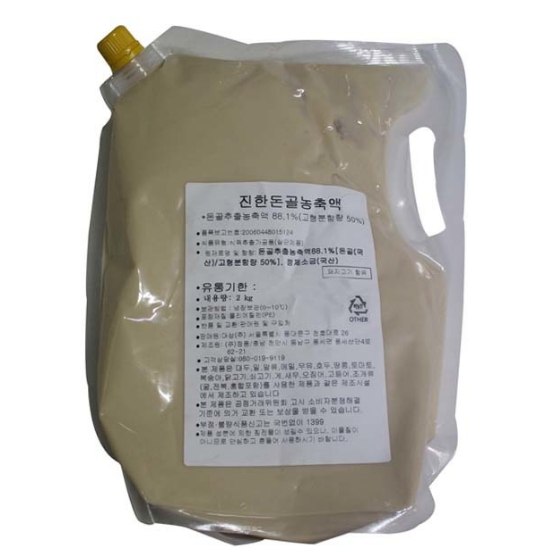 쉐프원 진한돈골농축액 2kg (5개)_이미지