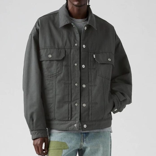 리바이스바디웨어 실버탭 리버시블 퀄팅 누빔 코튼 자켓 A7306-0001_이미지