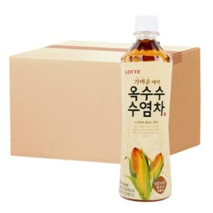 롯데칠성음료 가벼운 매력 <b>옥수수</b> <b>수염</b><b>차</b> 500ml 24개