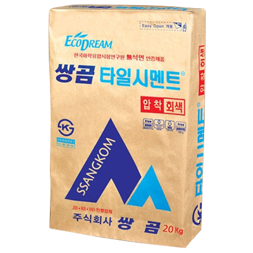 쌍곰 압착시멘트 회색 (20kg)