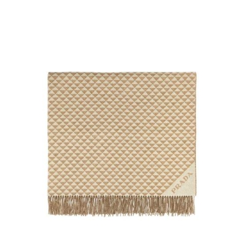 프라다 Embroidered 울 blend Symbole Double blanket OX10132GAPF0J34_이미지