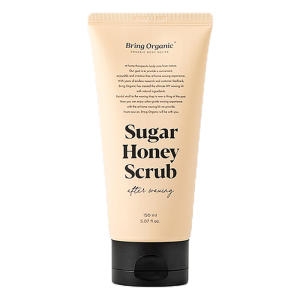 [불명] 브링오가닉 브링오가닉 슈가 허니 스크럽 애프터 왁싱 150ml 인그로운헤어 제거 관리 케어 브라질리언 왁싱