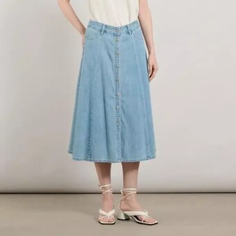 올앤선드리 세이브존07 데님 스커트 A5M3S202 S51048045