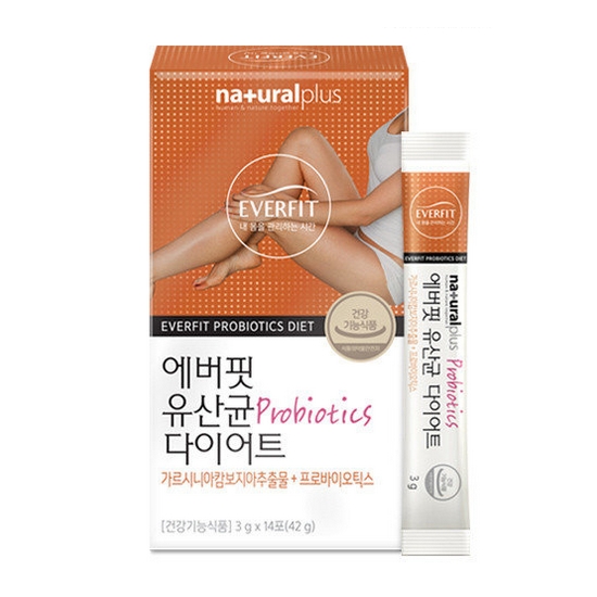 내츄럴플러스 에버핏 유산균 다이어트 3g 14포 (5개)_이미지